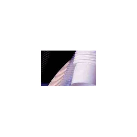 Professional Plastics Convoluted PTFE Tubing, 0.188 Max ID X 100 FT Each TTFECONV.188X100FT